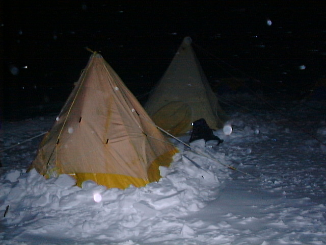 Polar Tent - Night time