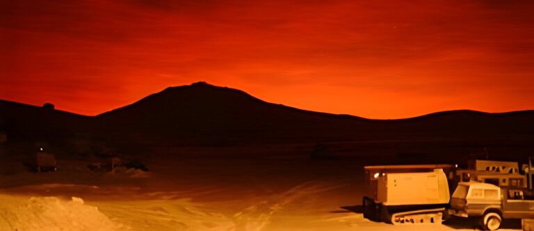 Red Sky Antarctica