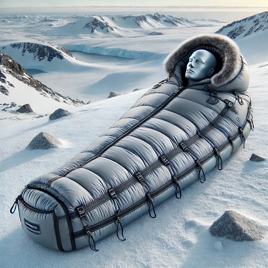 Polar sleeping bag- Silver Surfer